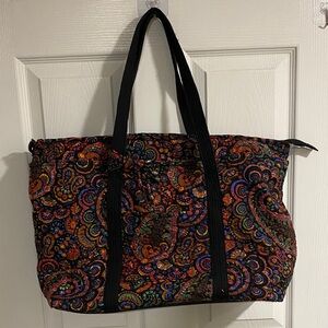 Donna Sharp Vibrant Paisley Tote Bag